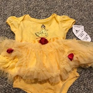 NWT Beauty and the Beast onesie!!